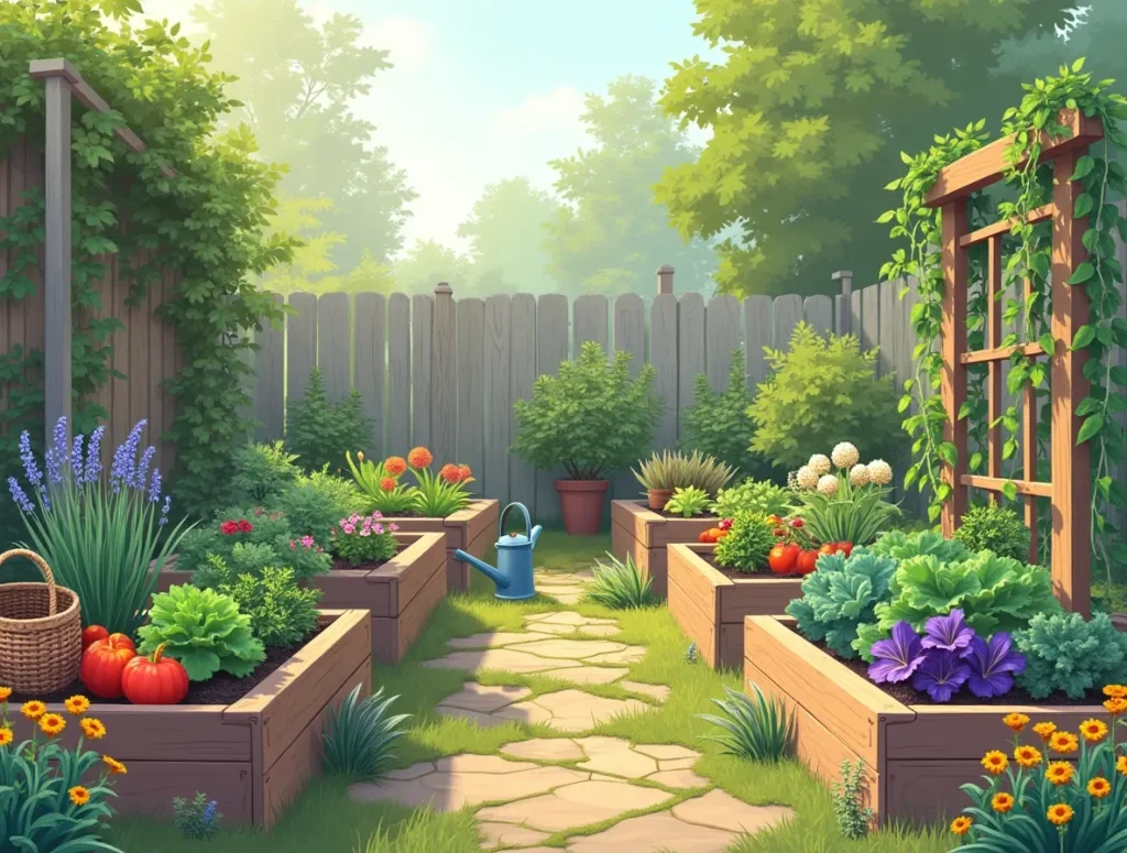 French Potager Garden